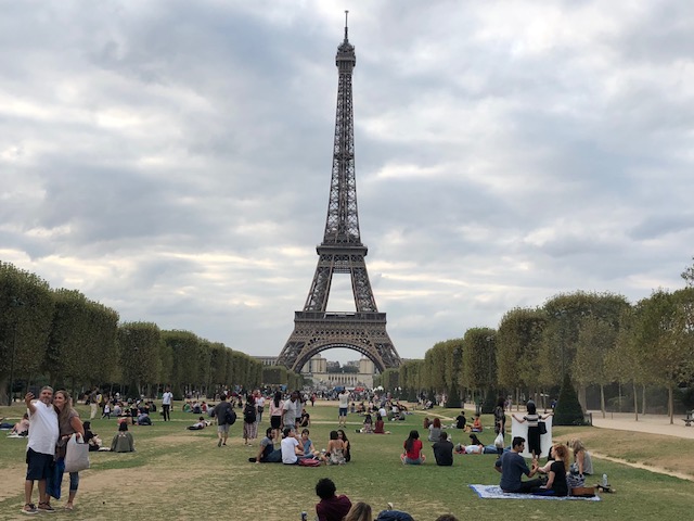 The Eiffel Tower from Champ de Mars