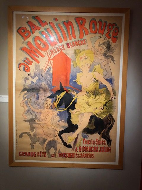 Early poster of the Moulin Rouge