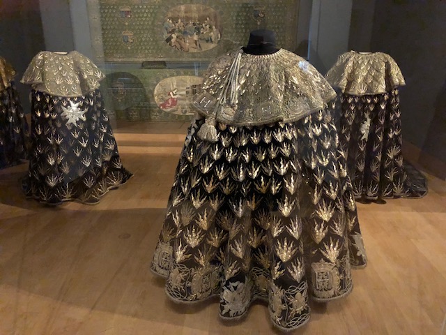 A collection of nobleman's cloaks