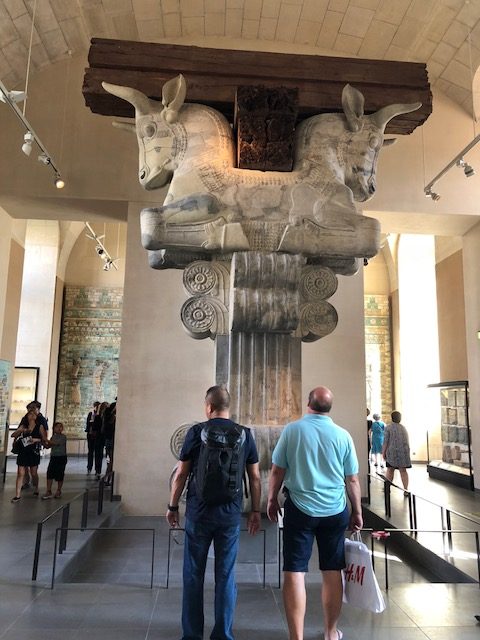 Column from the Mesopotamian era 