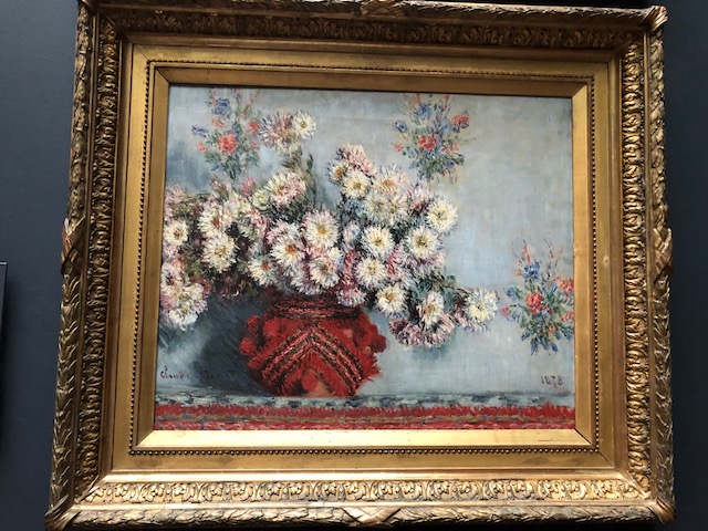 Chrysanthemums by Monet