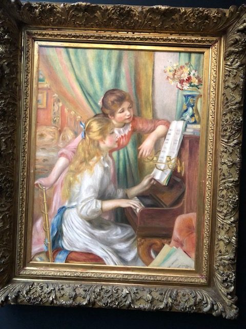 Renoir - two girls at a piano
