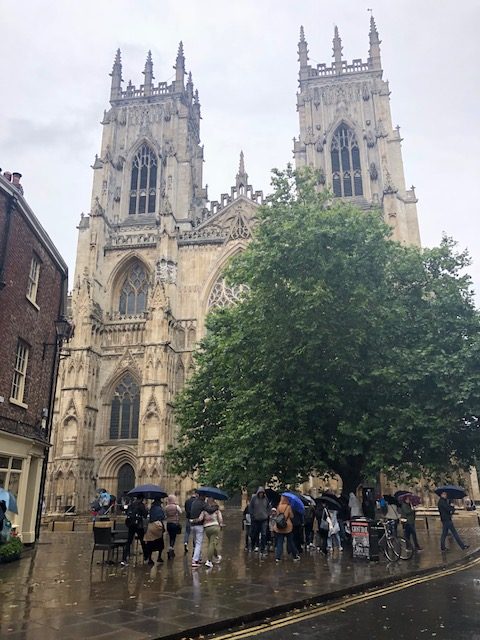 York Minster from the front