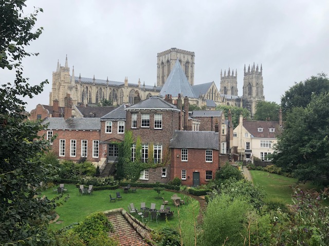 More York Minster from the wall 