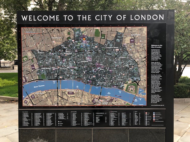 Map of the City of London