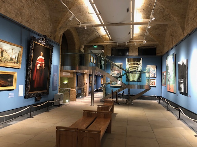 A lower gallery 