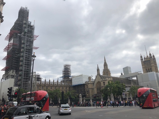 Current state of Big Ben and Parliament 