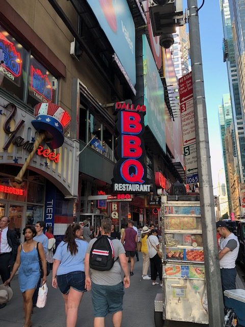 Dallas BBQ on 42nd St and 8th Ave