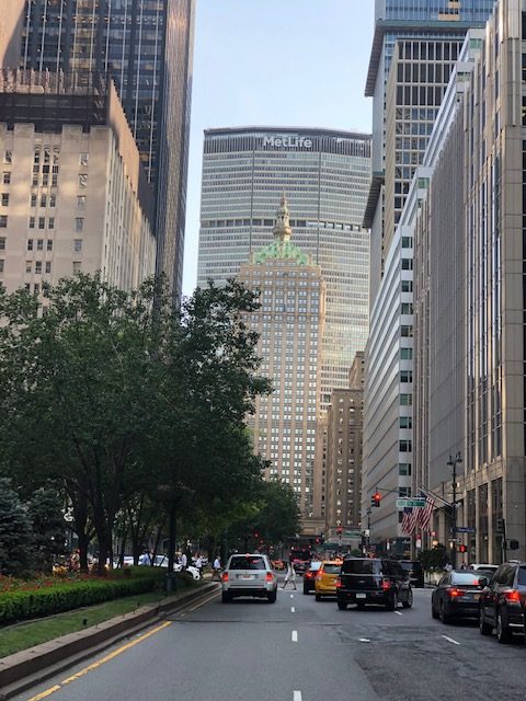 Iconic view of Park Ave