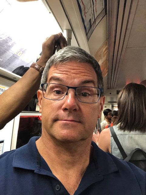 subway selfie