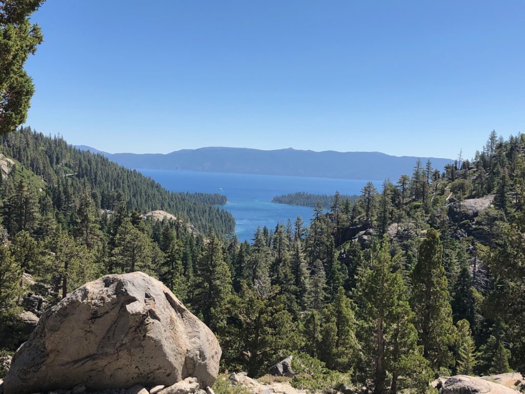 Emerald Bay from the mountain