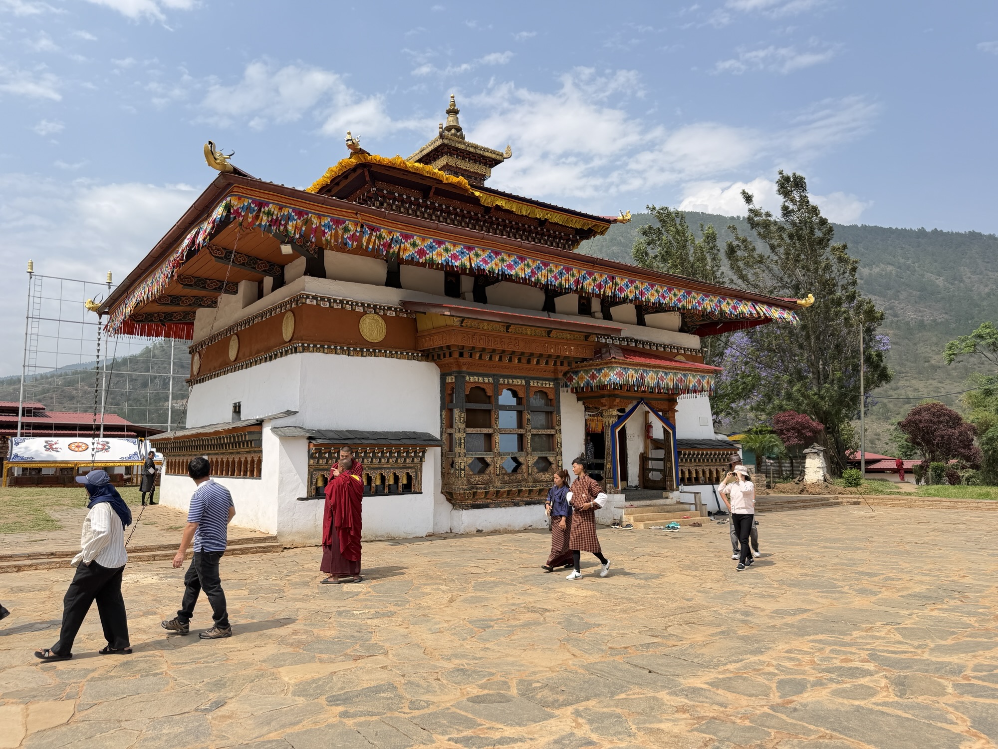 Day 1: A Fertility Temple on our way to Punakha