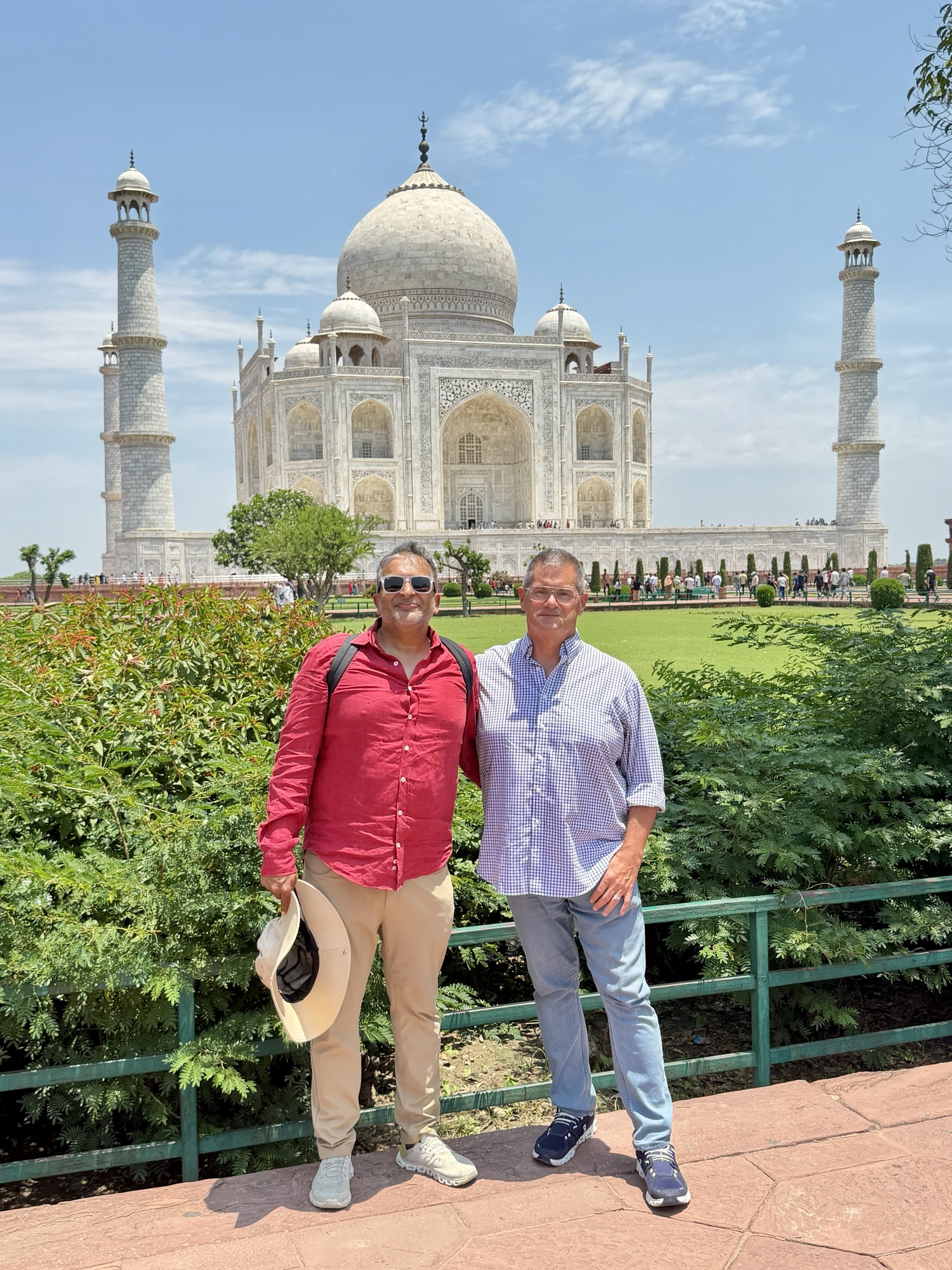 Day 10: The Taj Mahal; dinner at Indian Accent